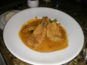 red grouper thai curry.