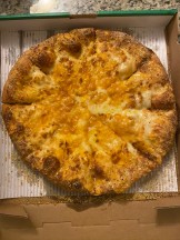 four cheese pizza from marco's.